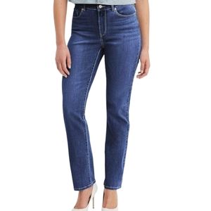 CLASSIC STRAIGHT MID RISE LEVI'S SCULPT HYPERSOFT SZ 4 MEDIUM W27 L30